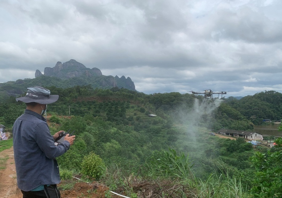 廣西容縣無人機助力鄉村振興專項幫扶計劃(圖1)