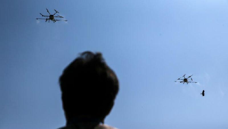 工業無人機亮相高空負責監測大氣污染源(圖2) 工業無人機